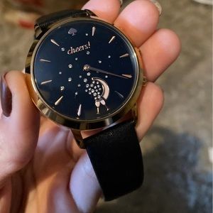 *SOLD* Kate Spade Genuine Leather Stainless Steel Watch *SOLD*